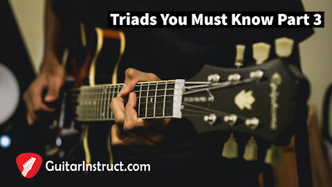 Triads You Must Know Part 3 Progressions (Epi 29)