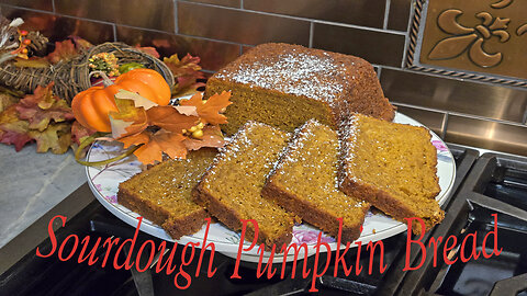 Sourdough Pumpkin Bread. Its that time of year again.