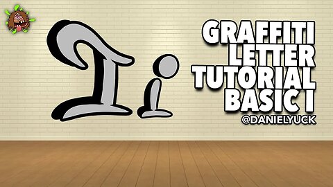 Graffiti Letter Tutorial Basic Letter I