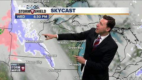 Michael Fish's NBC26 Storm Shield weather forecast