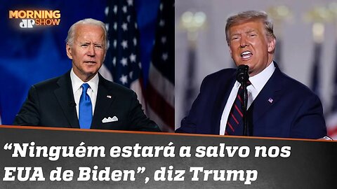 “Só faltou o Trump chamar o Biden de víbora e pérfido”, brinca Vini