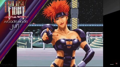 Galaxy Fight: Universal Warriors - Arcade Mode (Juri)