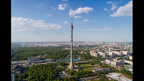 Ostankino TV Tower, observation decks and the Seventh Heaven restaurant