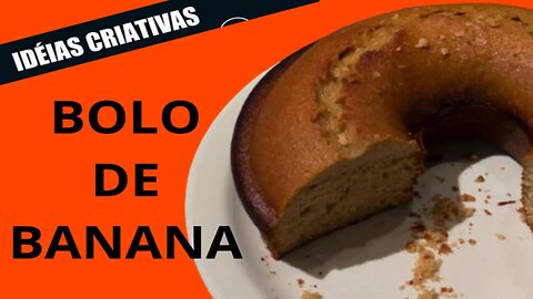 Bolo de banana