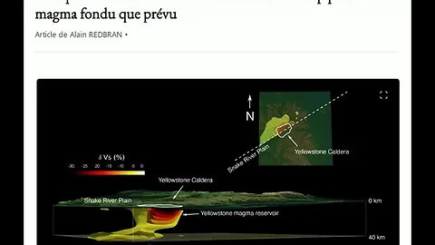 Le supervolcan de Yellowstone renferme beaucoup plus de magma fondu que prévu