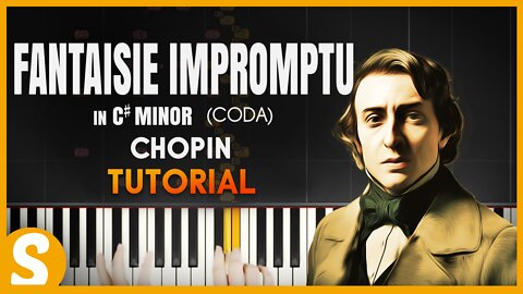 How to play "FANTAISIE IMPROMPTU" in C# Minor (Ending) by Chopin | Classical Piano Tutorials