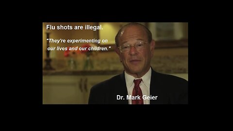 Dr. Mark Geier on Flu Shots