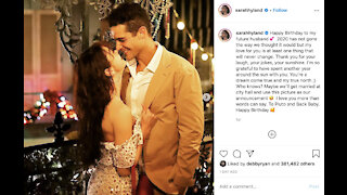 Sarah Hyland's fake wedding shoot