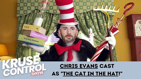 Chris Evan's is THE CAT IN THE HAT!