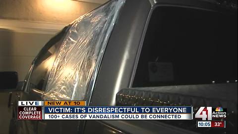 Dozens of LS cars vandalized with air rifle