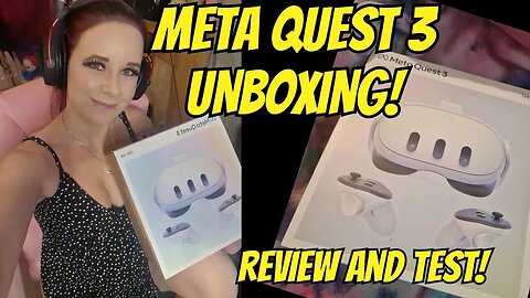 META QUEST 3! UNBOXING! - 'Finny Style' unboxing, review & test! #metaquest3 #vr #unboxing #review