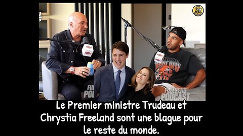 Le Premier ministre Trudeau et Chrystia Freeland sont une blague pour le reste du monde.