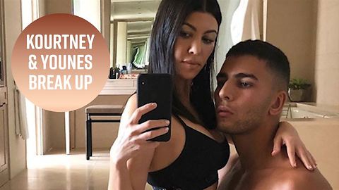 Kourtney & Younes' breakup gets ugly