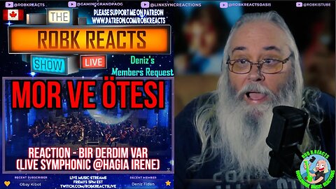 mor ve ötesi Reaction - Bir Derdim Var (Live Symphonic @Hagia Irene) - First Time Hearing