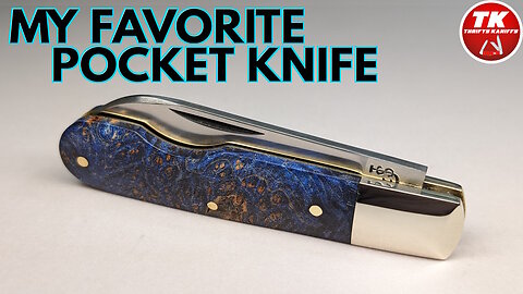 My Favorite Pocket Knife - Ashley Harrison Custom Arthur Wright & Sons Easy Open