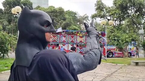 PASSINHOS DO FOFÃO, O MÁSKARA, PALHAÇO E BATMAN DANÇANDO NA CARRETA CANEXÃO DA ALEGRIA