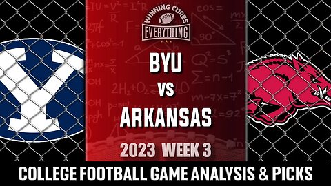 BYU vs Arkansas Picks & Prediction Against the Spread 2023 College Football Analysis