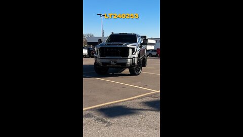 2024 GMC Sierra 2500 HD Denali with FULL Chrome Delete