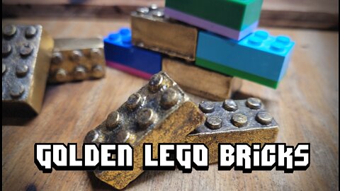 Golden Lego Bricks!