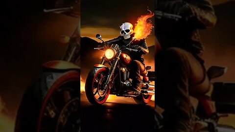 Ghost Rider #ghostrider #ai #art #animation #shorts