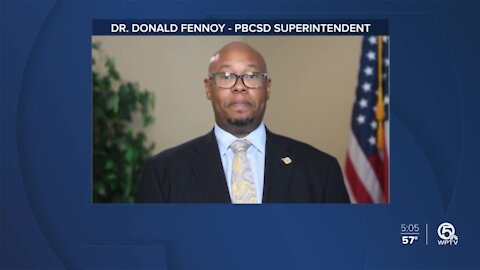 Palm Beach County Superintendent sends out message on Washington unrest