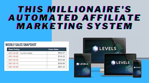 Affiliate Marketing Tutorial For Beginners 2021 | LEVELS REVIEW | LEVELS DEMO