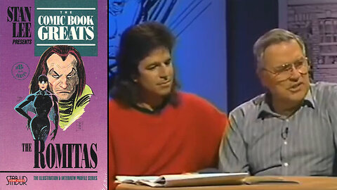 THE ROMITAS | JOHN ROMITA SR. & JR. | "The Comic Book Greats" hosted by Stan Lee | Ep.08 (1991)