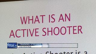 Cops train neighbors on active shooter response