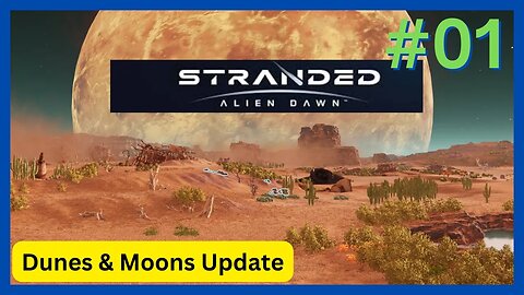 Stranded: Alien Dawn #1 | Insane Difficulty, Desert Biome, Jason Moon