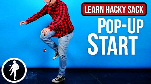 Pop Up Start Hacky Sack Trick - Learn How