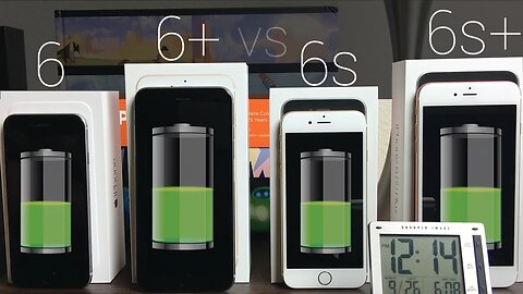 Battery Life: iPhone 6s vs iPhone 6s Plus vs iPhone 6 & 6 Plus