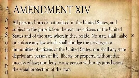 14th and 19th amendments trash. 1st and 2nd amendments good