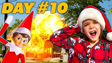 30 Days Of Elf On The Shelf Pranks | Elfie Destroys Our House