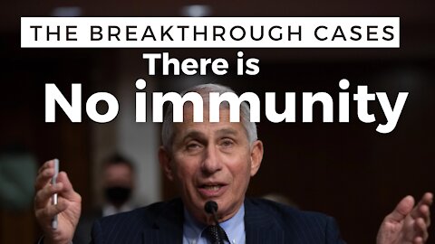 Fauci reports contracting and transmitting coronavirus post vaccination is normal.