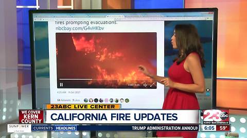 UPDATE: Multiple fires burning in California