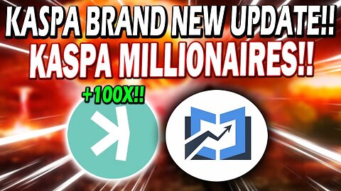 KASPA COINCODEX AND BRAND NEW SPEED UPDATE!! THIS IS SHOCKING!! *URGENT!!*