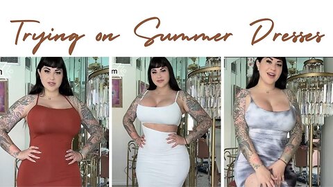 BRAND NEW Summer dress try on!