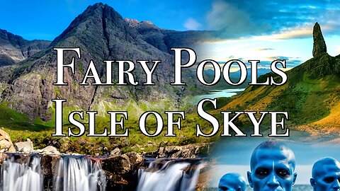 Fairy Pools on the Isle Of Skye in Scotland