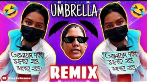 🤣🤣Dj☂️Umbrella🤣। Funny song ,Dj,New Video 2022। H.S exam Failed🤣🤣।