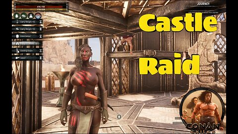 Conan Exiles Castle raid for Legendary Katana busty Boobs #conanexiles