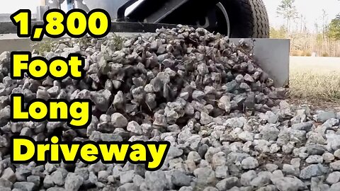 1800 Foot Long Gravel Driveway Restoration