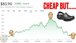 How Comfortable am I with CROX Stock | Subscriber Request