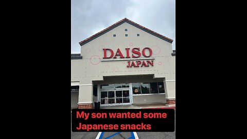 DAISO JAPAN (Japanese snacks for my son)