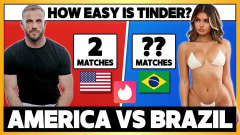 Tinder Experiment - How Easy Is It To Get Laid in Brazil?