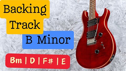 B Minor Backing Track with Tempo Changes | Practice 4/4 to 3/4 Metrum Shifts