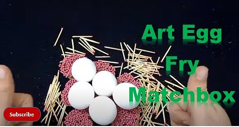 Egg Puzzle Funny Craft | Matches Egg Fry