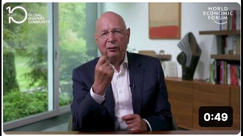 Klaus Schwab: “Nobody Will Be Safe if Not Everybody is Vaccinated”