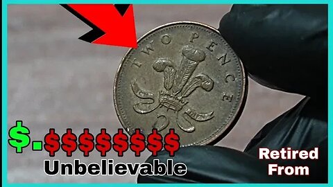 👉$7,200.00 👈 if You have most Valuable 2 PENCE 1995 sold at heritage auction!!