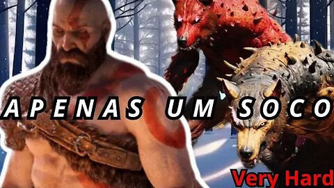 Derrotado Dois Lobisomem Apenas Com Soco - God of War Very Hard