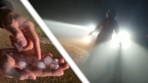 Hailstorm causes eerie fog to form, here's why this happens